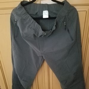 Aygience Hiking Pants Women Outdoor Quick Drying Hiking Pants, Black, Size XL